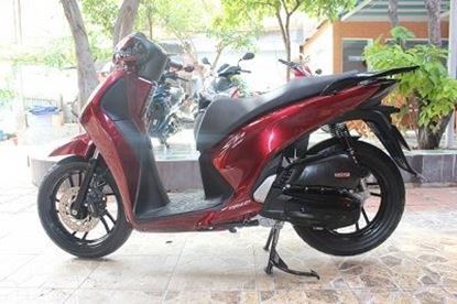 Sơn xe SHVN 125i 2014 đỏ - đen cực đẹp